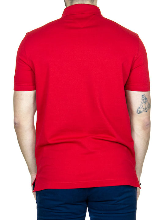 1985 Polo Short Sleeve Blouse Red