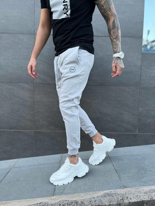 Pantaloni de trening cu Elastic Gri
