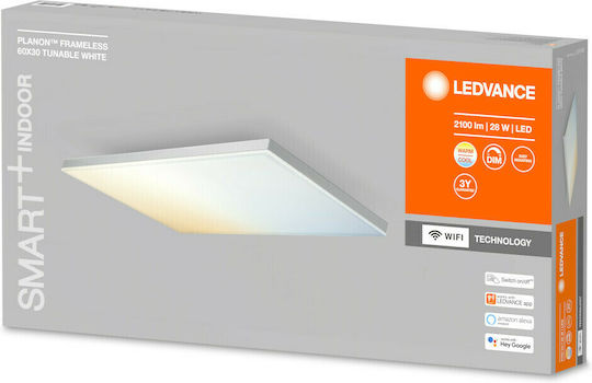 Ledvance Smart+ Planon Εξωτερικό LED Panel 28W 60x30εκ. Ledvance Smart+ Planon Εξωτερικό LED Panel 28W 60x30εκ.
