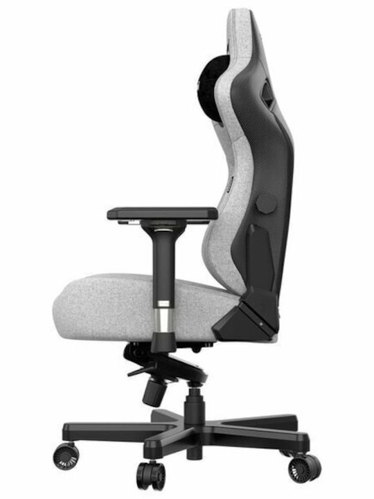 Anda Seat Kaiser 3 Large Gaming Stuhl mit verstellbaren Armlehnen Ash Gray