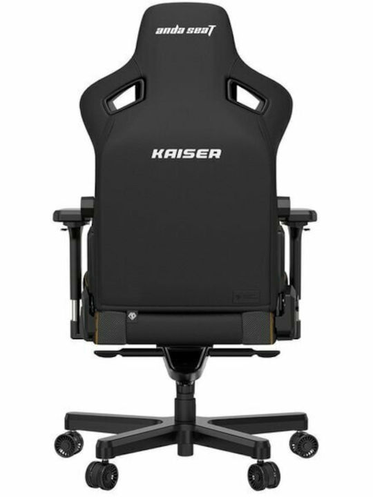 Anda Seat XL Artificial Leather Gaming Chair with Adjustable Arms Elegant Black