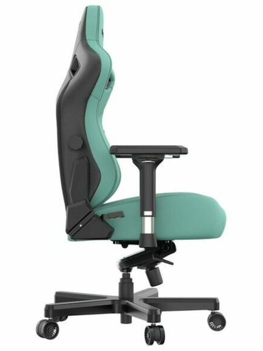 Anda Seat Kaiser 3 Large Artificial Leather Gaming Chair with Adjustable Arms Robin Egg Blue
