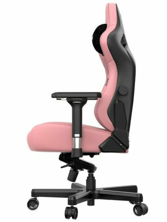 Anda Seat Kaiser 3 Large Καρέκλα Gaming Δερματίνης με Ρυθμιζόμενα Μπράτσα Creamy Pink