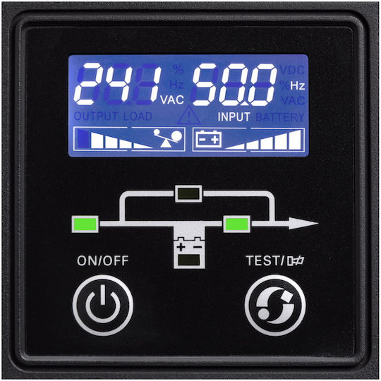 Eaton 9E UPS Line-Interactive 1000VA 800W με 4 IEC Πρίζες