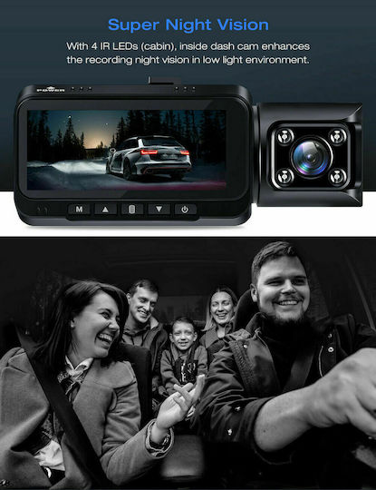 Toguard CE67 Autodigitale Videorekorder Mit Bildschirm 3" GPS