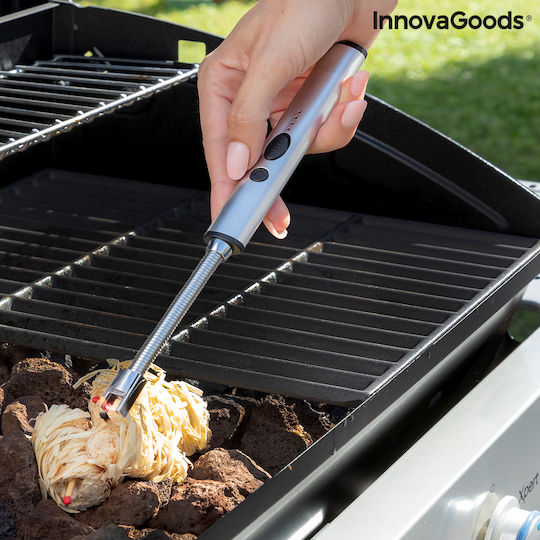 InnovaGoods Αναπτήρας Ηλεκτρικός σε Ασημί χρώμα