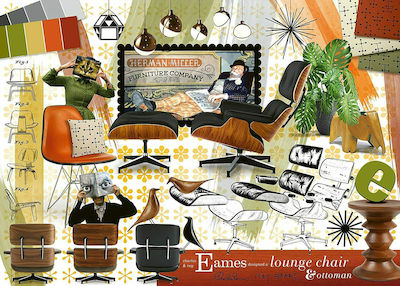 Eames Design Puzzle 2D 1000 Pieces