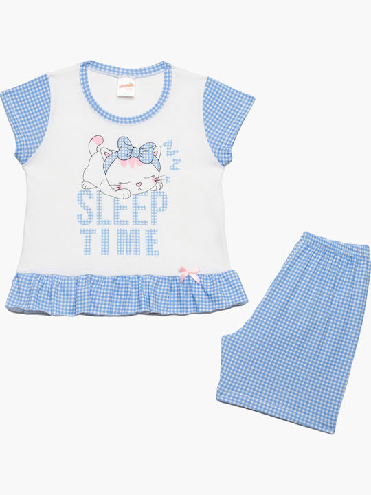 Minerva Παιδική Πιτζάμα Καλοκαιρινή Sleep Time