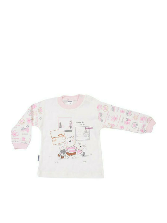 Hoppidik Kinder-Pyjama Rosa