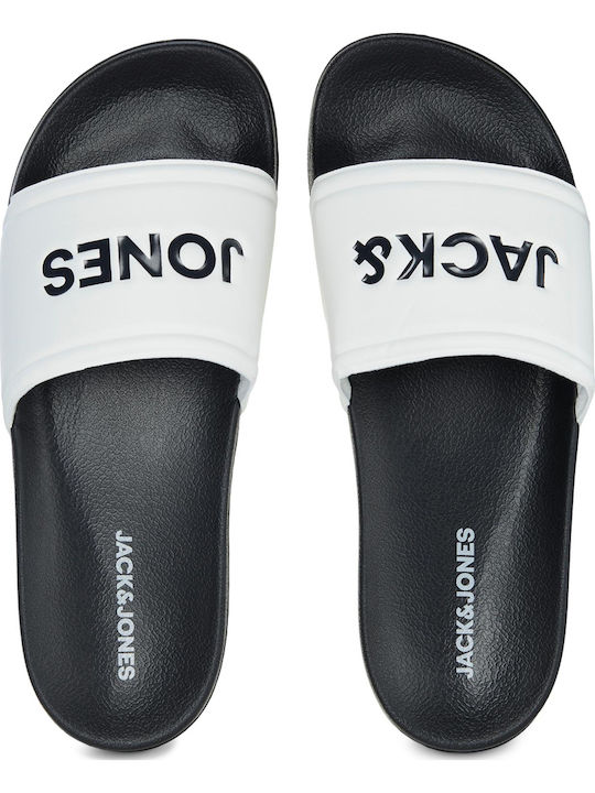 Men's Slides Black / White