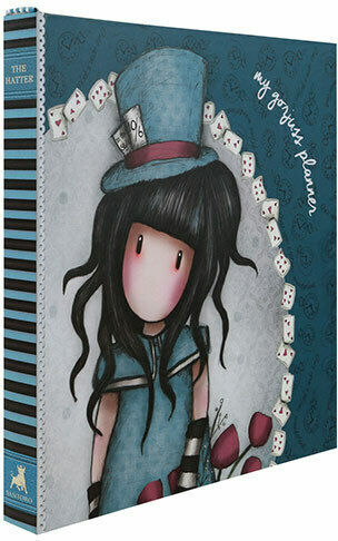 Santoro Gorjuss Planner The Hatter Kids Stationery Set with Notepad and Pen