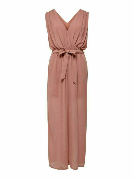 Only Women's Sleeveless One-piece Suit Peach