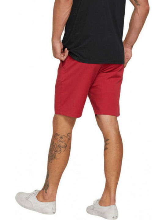Herrenshorts Chino Burgundisch
