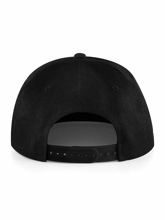 Beechfield Snapback Cap Black / Black