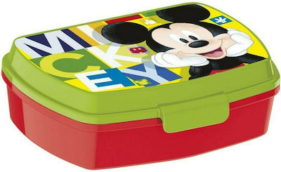 Stor Kids Lunch Plastic Box Green L17xW14xH5.6cm B