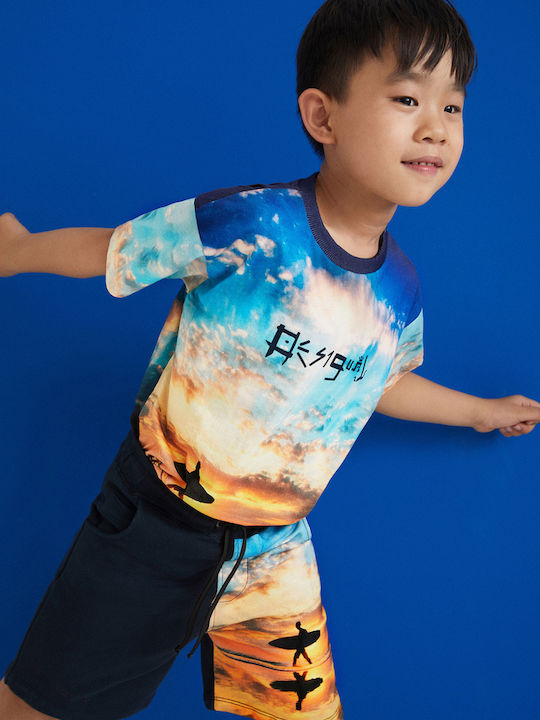 Kids' Shorts/Bermudas Fabric Angel Navy Blue