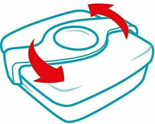 Maped Origin Plastik Kinder Lebensmittelbehälter 0.520Es Rot 17 x 15.3 x 5.5cm