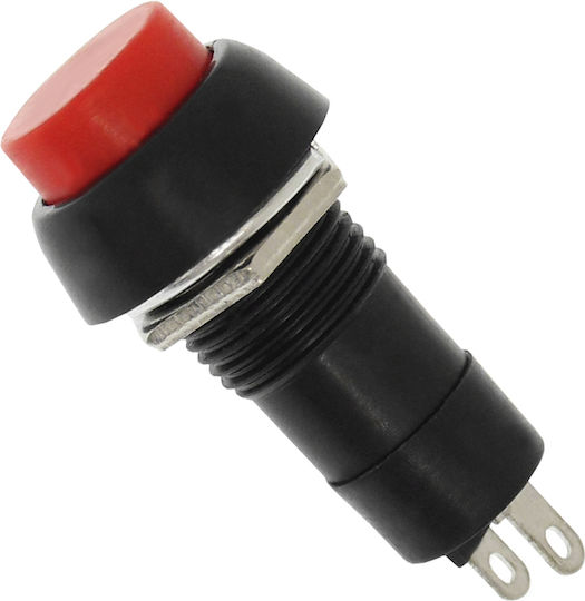 On-Off switch Pushbutton Red 1pcs