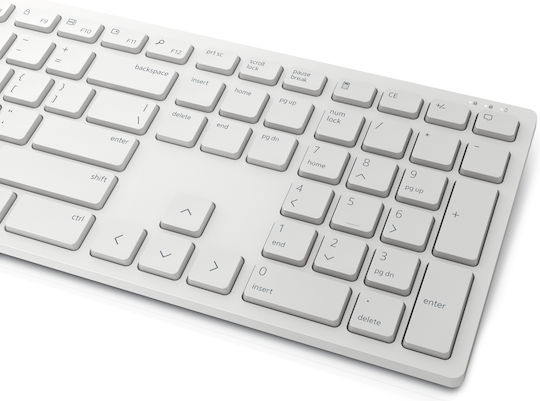 Dell KM5221W Wireless Keyboard & Mouse Set English US White