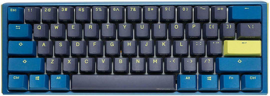 Ducky One 3 SF DayBreak Gaming Μηχανικό Πληκτρολόγιο 65% με Cherry MX Clear διακόπτες και RGB φωτισμό (Αγγλικό US) Μπλε