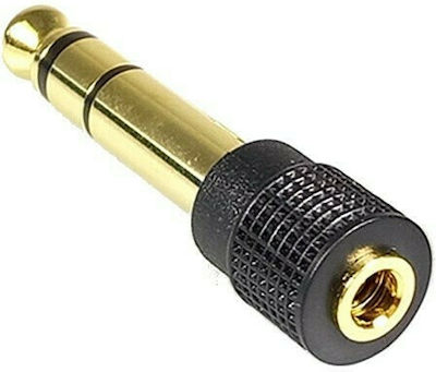 Converter 6.3mm male to 3.5mm female (XS-P044)