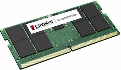 Kingston 8GB DDR5 RAM με Ταχύτητα 4800 για Laptop