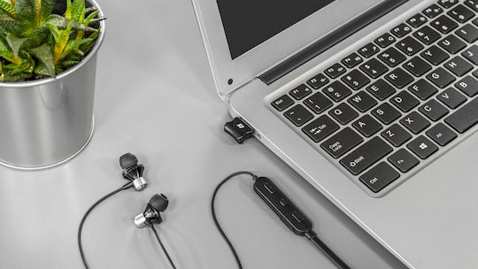 Rebel USB Bluetooth 5.0 Adapter με Εμβέλεια 10m (KOM0637-5)