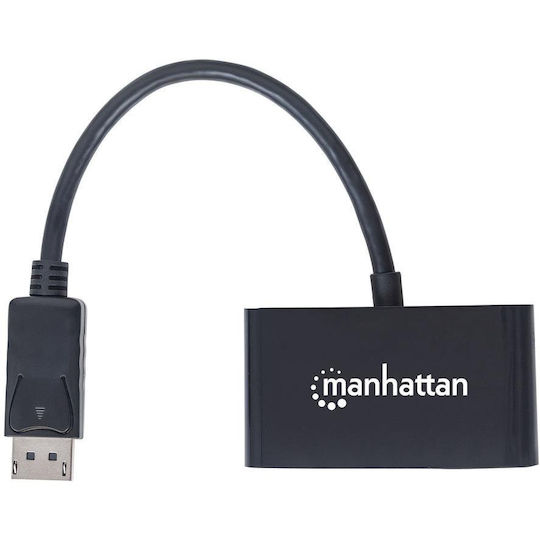 Manhattan 2-in-1 4K DisplayPort Adapter