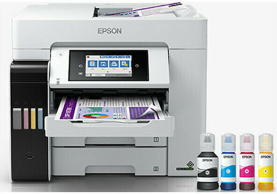 Epson EcoTank L6580 Έγχρωμο Πολυμηχάνημα Inkjet με WiFi και Mobile Print C11CJ28402