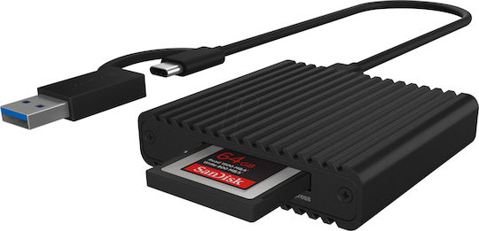 Icy Box Card Reader USB 3.0 Type-C για CFexpress
