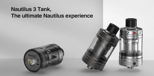 Aspire Nautilus 3 4ml 24mm Gun Metal