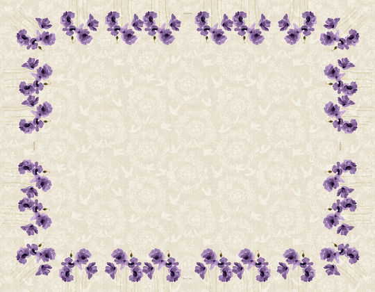 Saint Clair Tablecloth TR.11 Purple 145x180cm