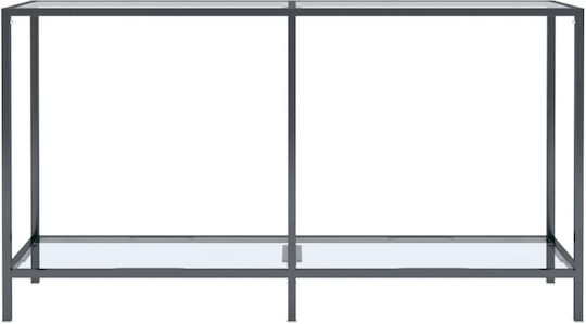 Konsole Διάφανη L140xB35xH75.5cm