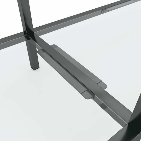 Konsole Διάφανη L140xB35xH75.5cm