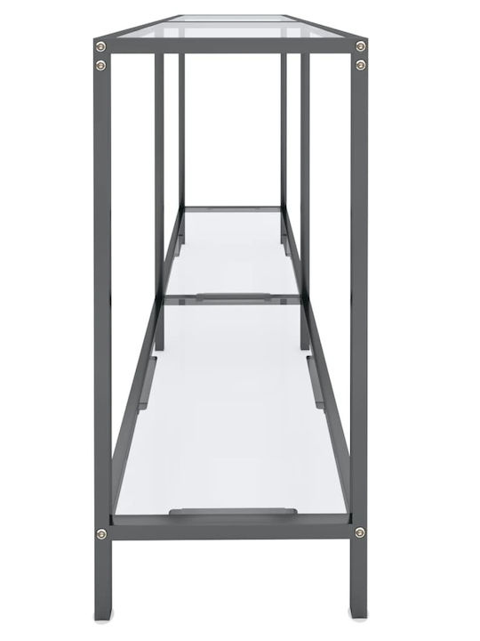 Konsole Διάφανη L140xB35xH75.5cm