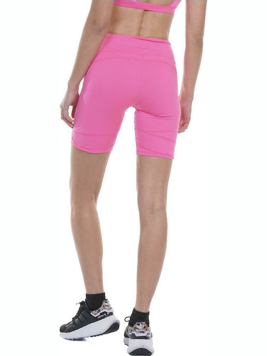 Women's Bike Training Legging High Waisted Pink