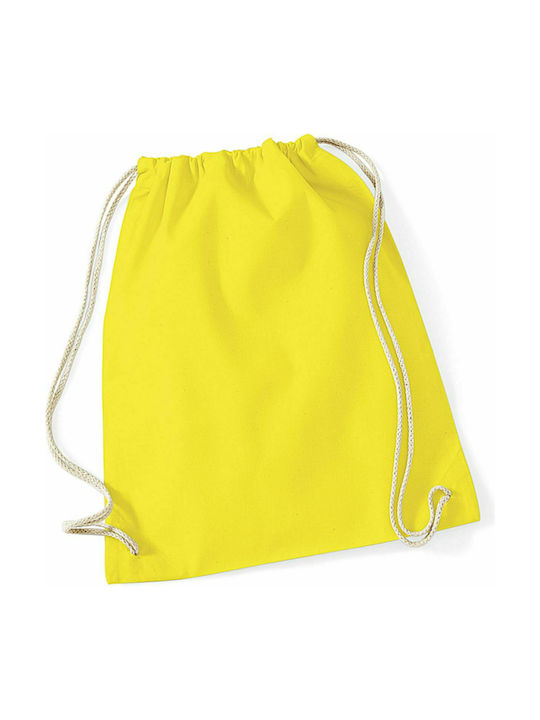 Westford Mill W110 Unisex Τσάντα Πλάτης Γυμναστηρίου Κίτρινη