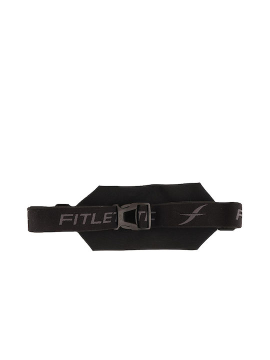 Fitletic Mini Sport Plus Belt Geantă de talie pentru alergare Negru