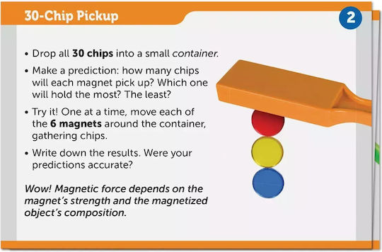 Learning Resources Magnet Movers STEM Εκπαιδευτικό Παιχνίδι Πειράματα για 5+ Ετών