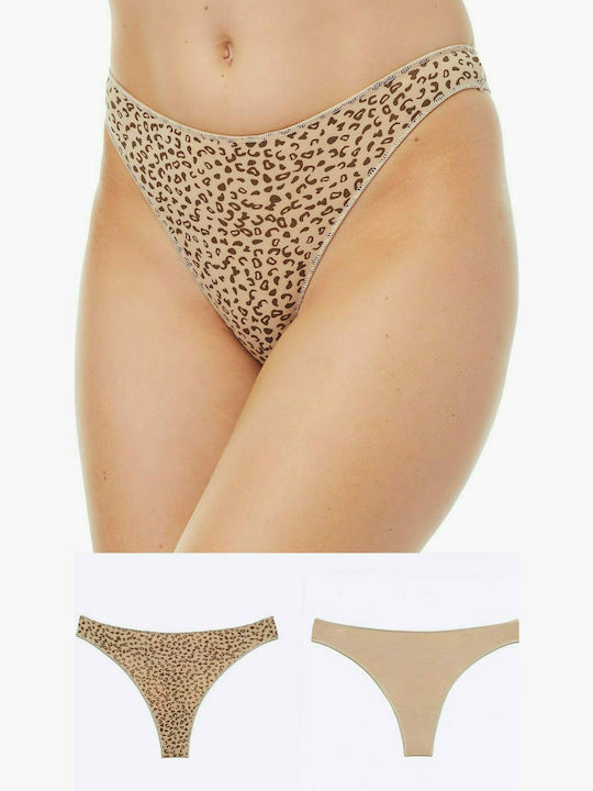 Fimelle Women's String 2Pack Skin