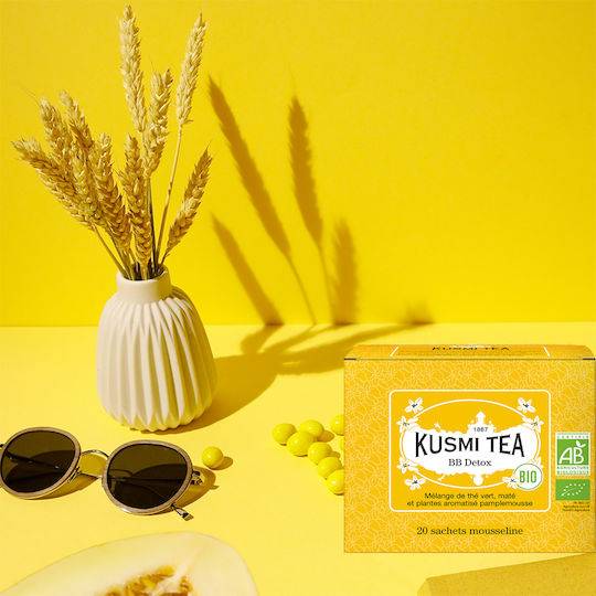 Kusmi Tea Πράσινο Τσάι Βιολογικό Προϊόν BB Detox 20 Φακελάκια 44gr