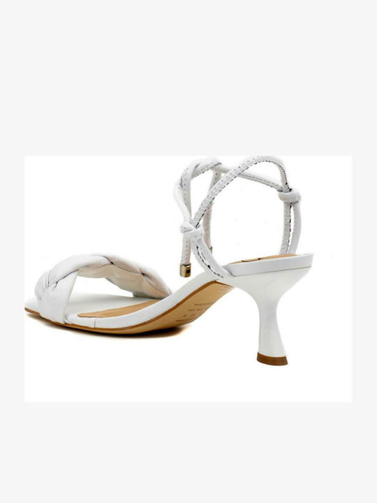 Leder Sandalen Weiß