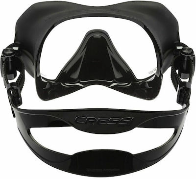 CressiSub Silicone Diving Mask Z1 Γκρι Gray -Graphite