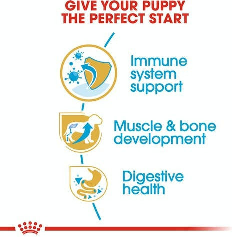 Royal Canin Puppy Rottweiler 12kg Hrană Uscată pentru Căţei de Rase Mari cu Carne de porc