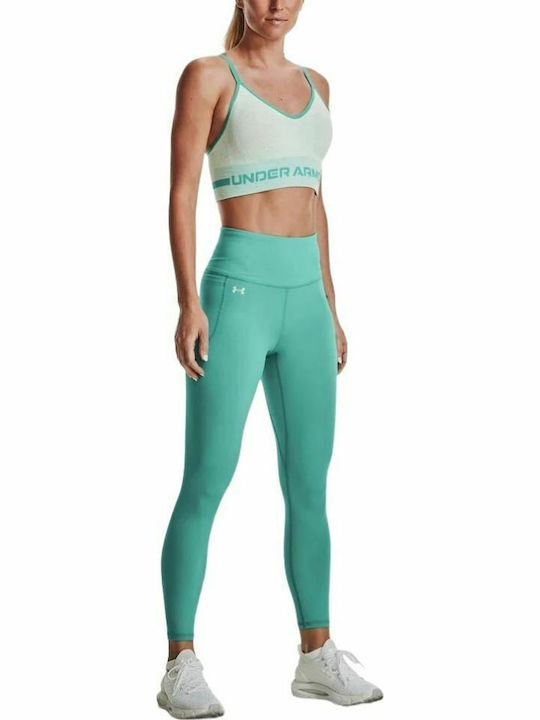 Motion Women's Cropped Training Legging High Waisted Turquoise
