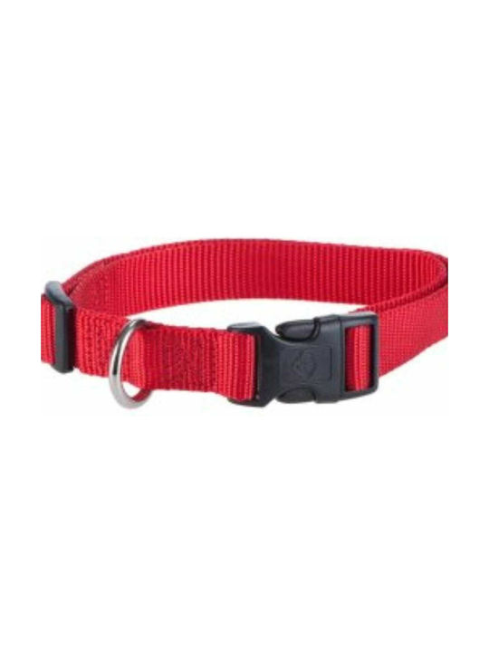 Pet Interest Plain Line Κολάρο Σκύλου σε Κόκκινο χρώμα XS 10mm x 19-33cm