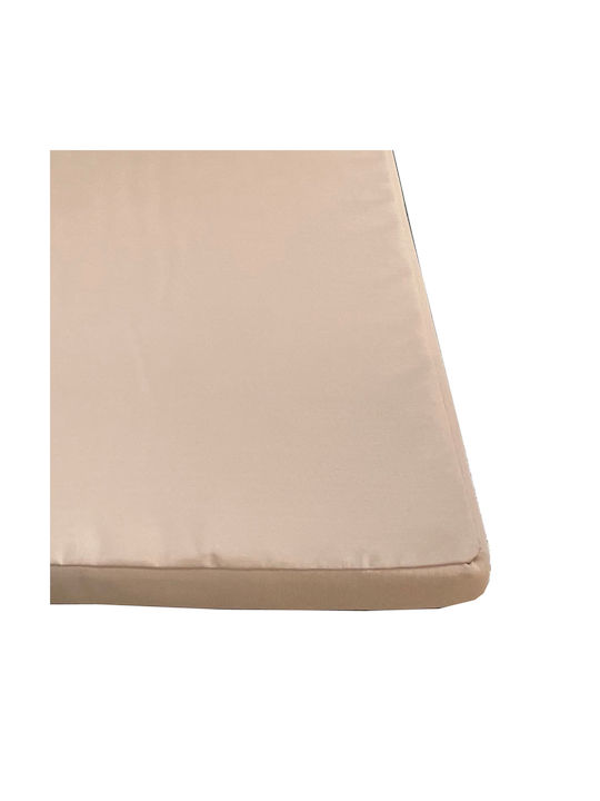 Ravenna Sun Lounger Cushion Serra Light Beige 194x56cm.