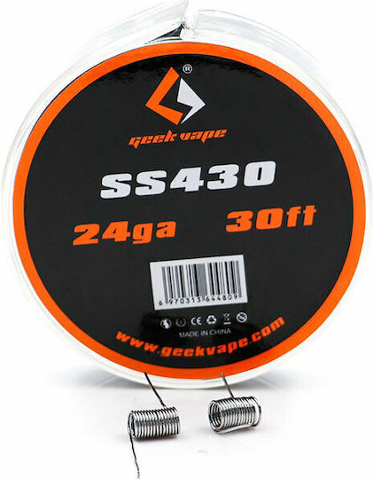 Geek Vape SS430 Sârmă pentru D.I.Y. de Țigări Electronice 24ga 10m 1buc