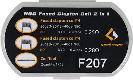 Geek Vape Fused Draht für D.I.Y. E-Zigaretten 8Stück