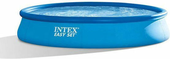 Intex Easy Set Round Swimming Pool 9792lt Inflatable 457x84cm Light Blue